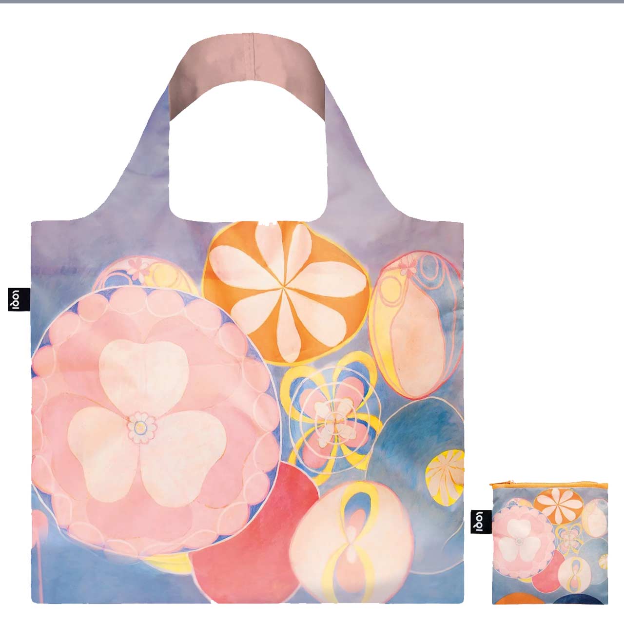 LOQI Hilma AF Klint Childhood Recycled Bag