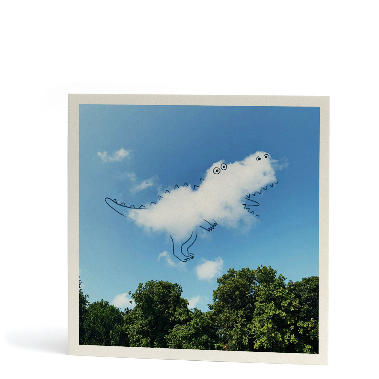 Dinosaur Cloud Card