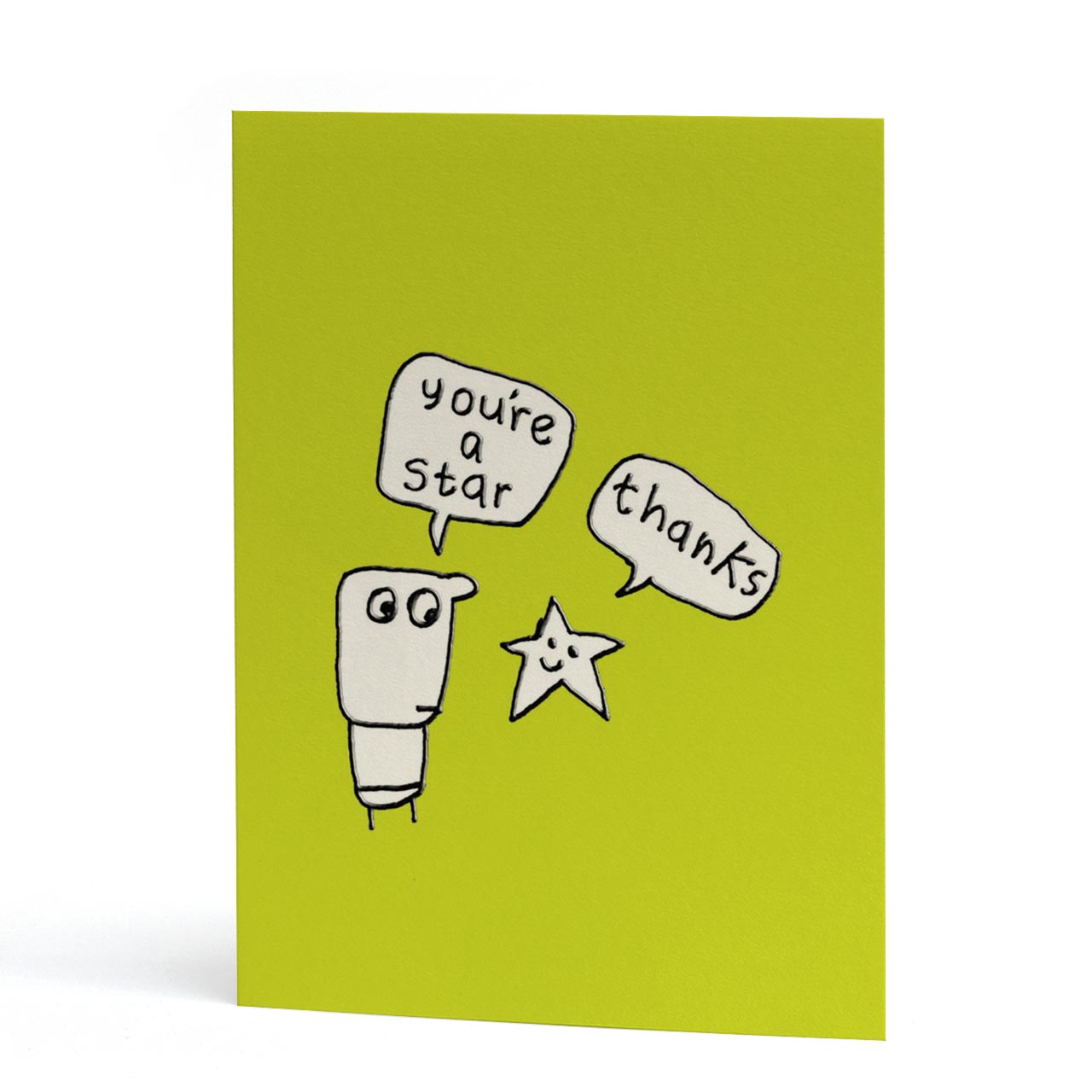 You're A Star Embossed Card