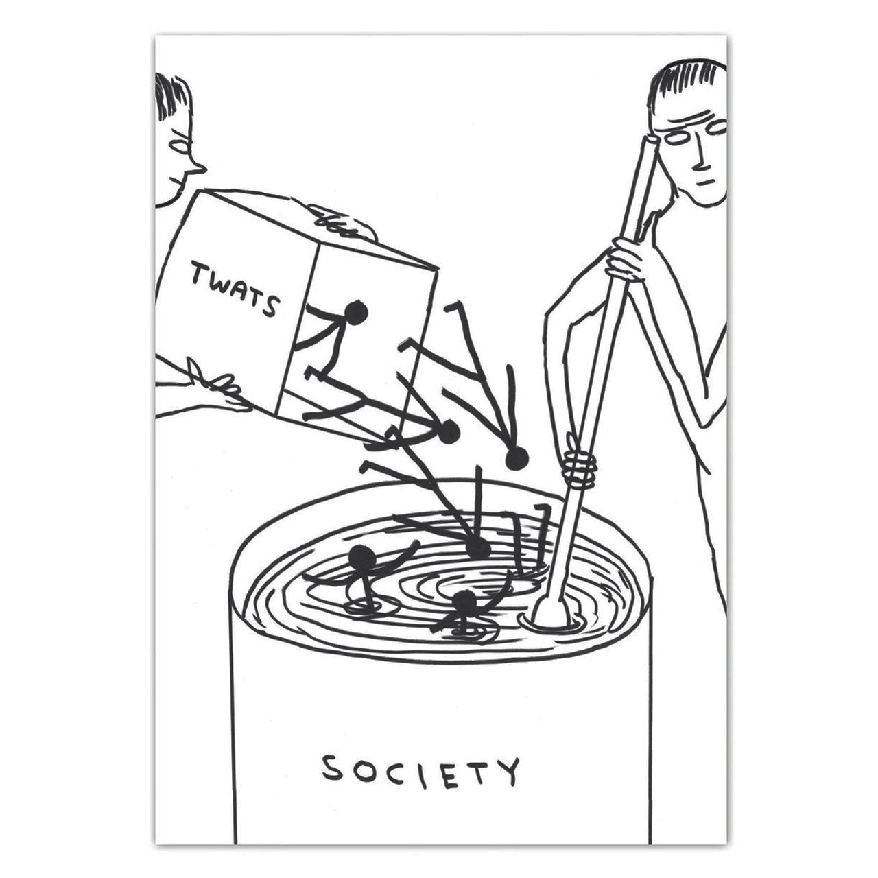 Society Postcard