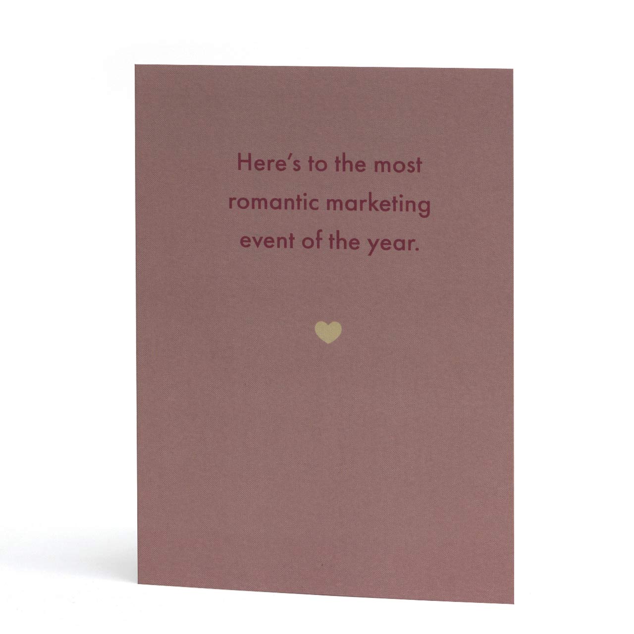 Romantic Marketing Event Valentine Card