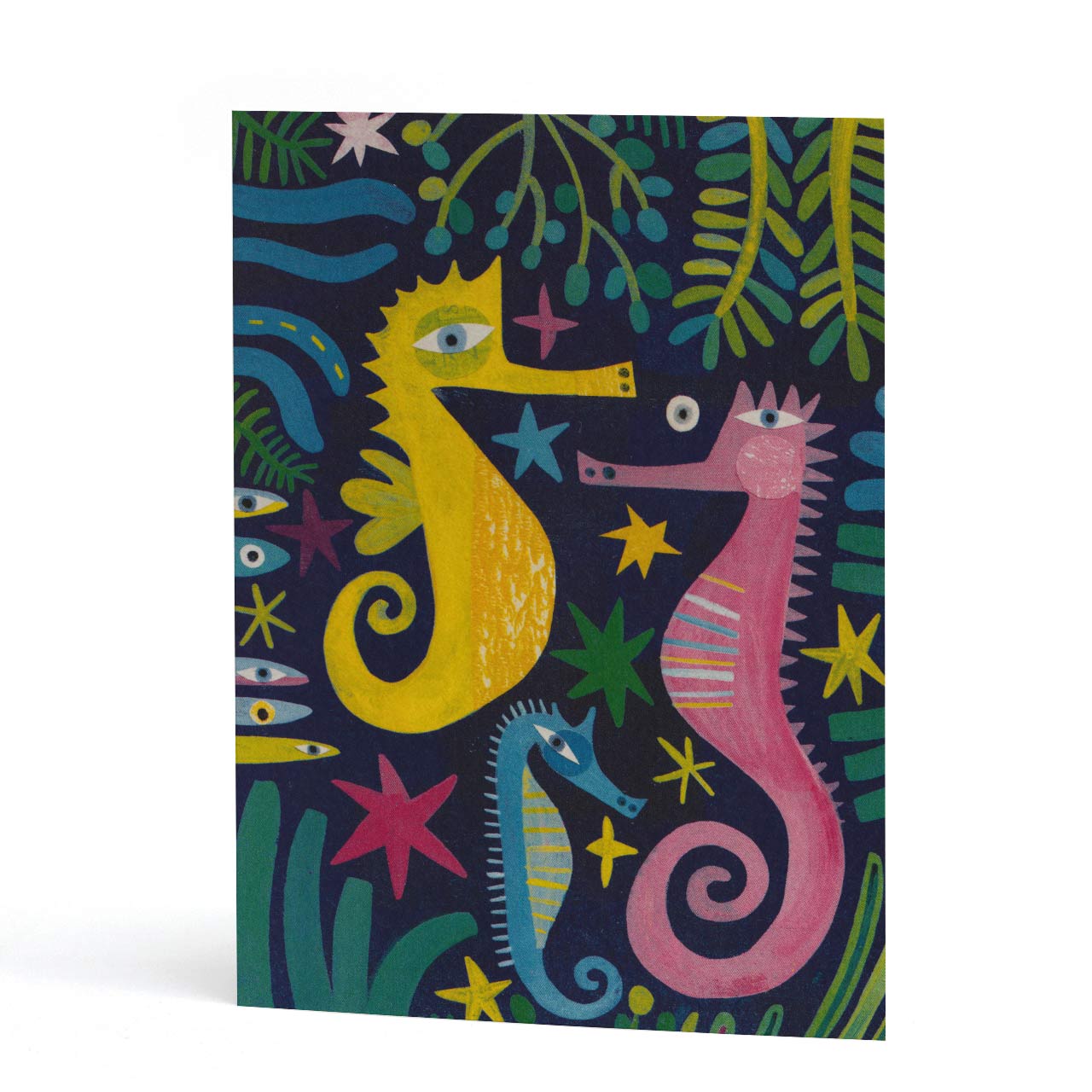 Seahorses Greeting Card