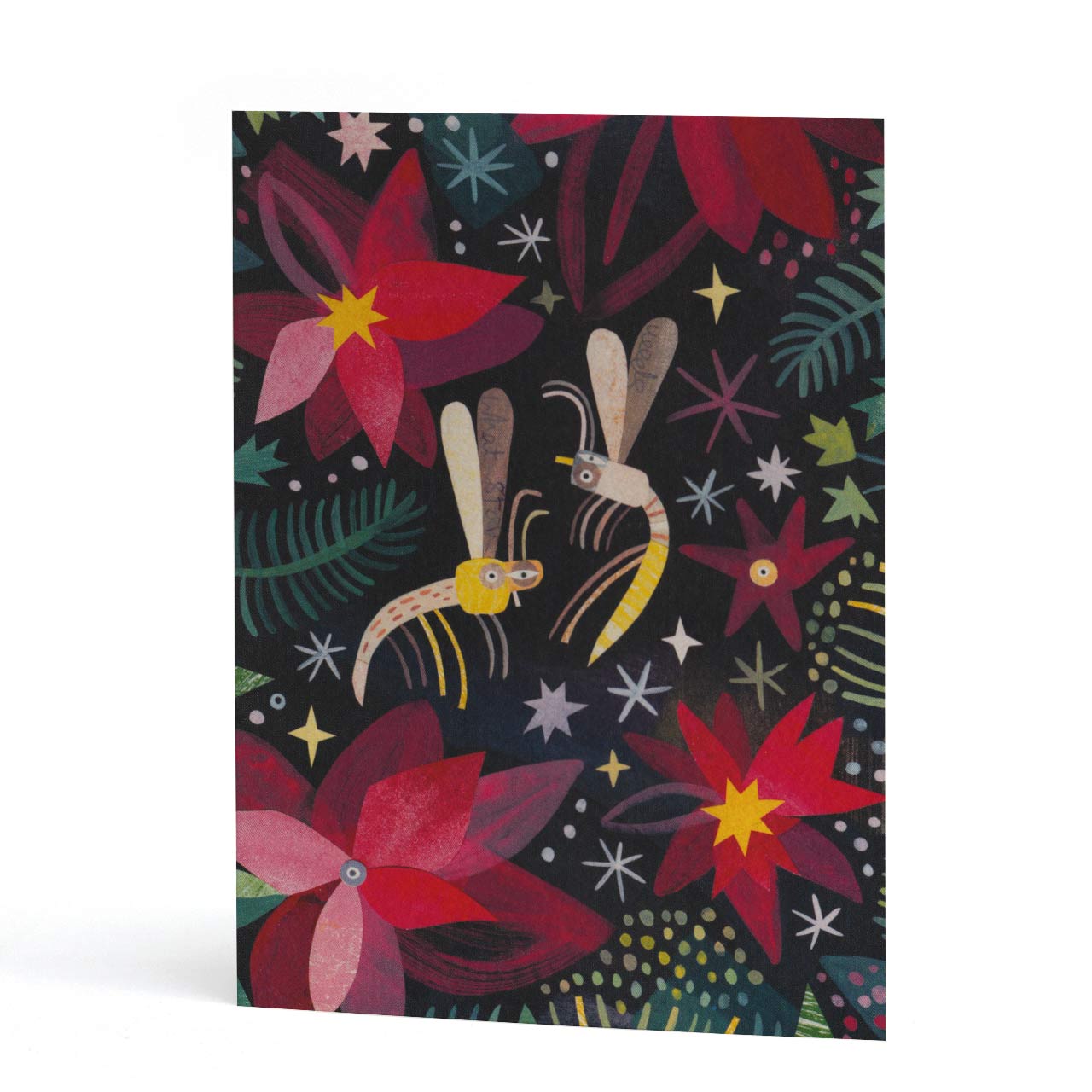 Winter Gnats Greeting Card