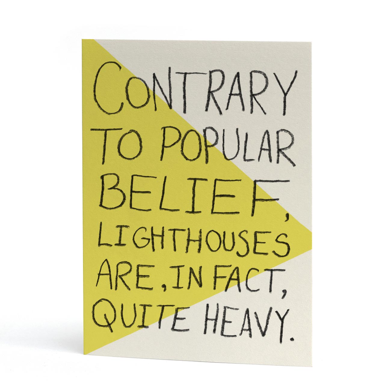 Lighthouses Card