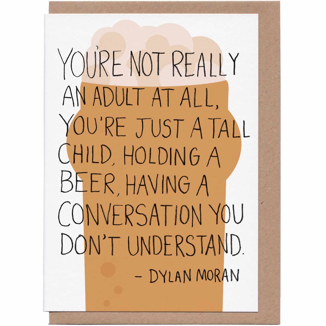 Tall Child Greeting Card