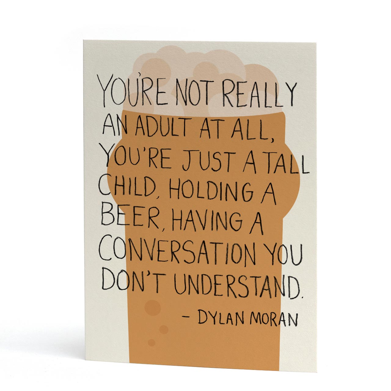 Tall Child Greeting Card