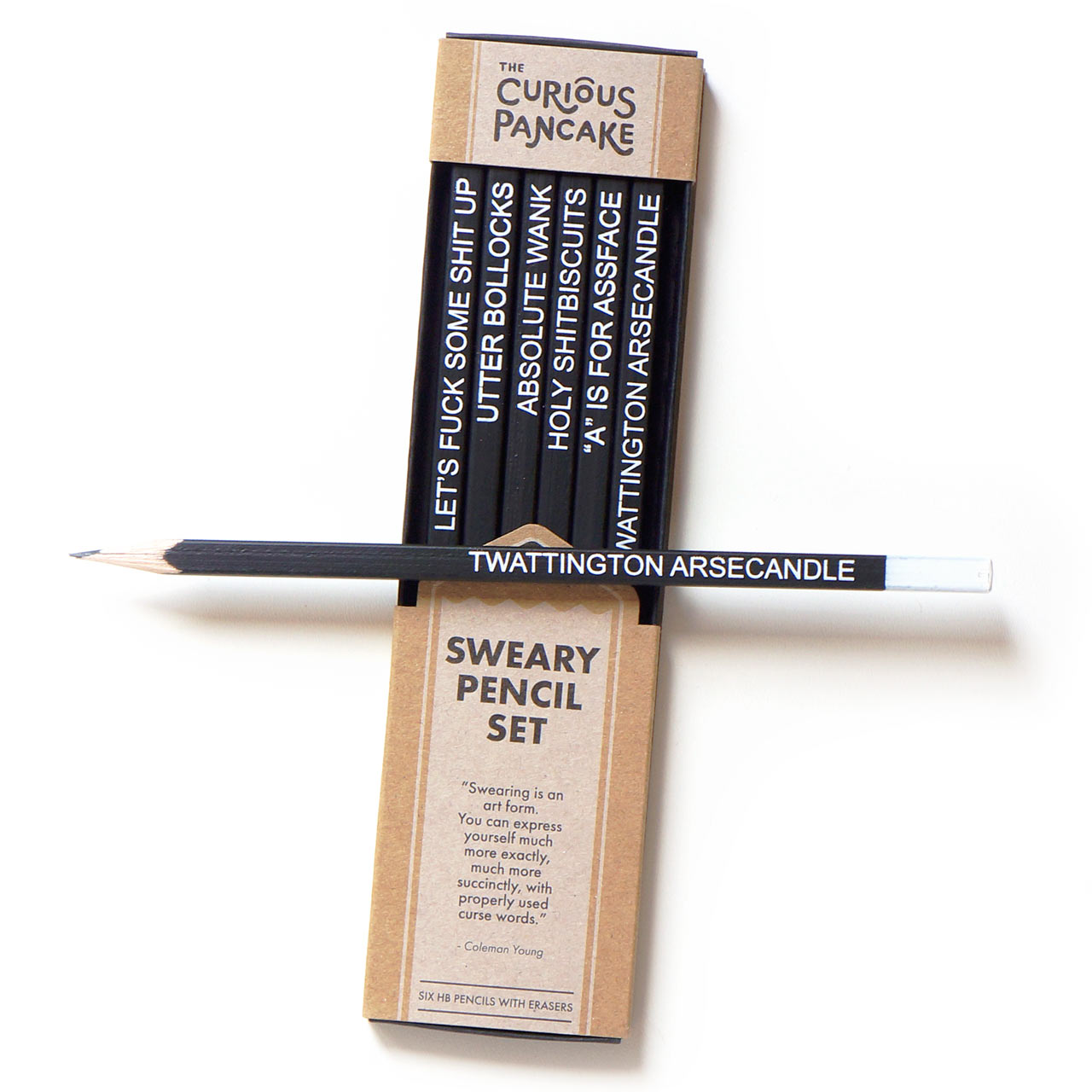 Sweary Pencil Set