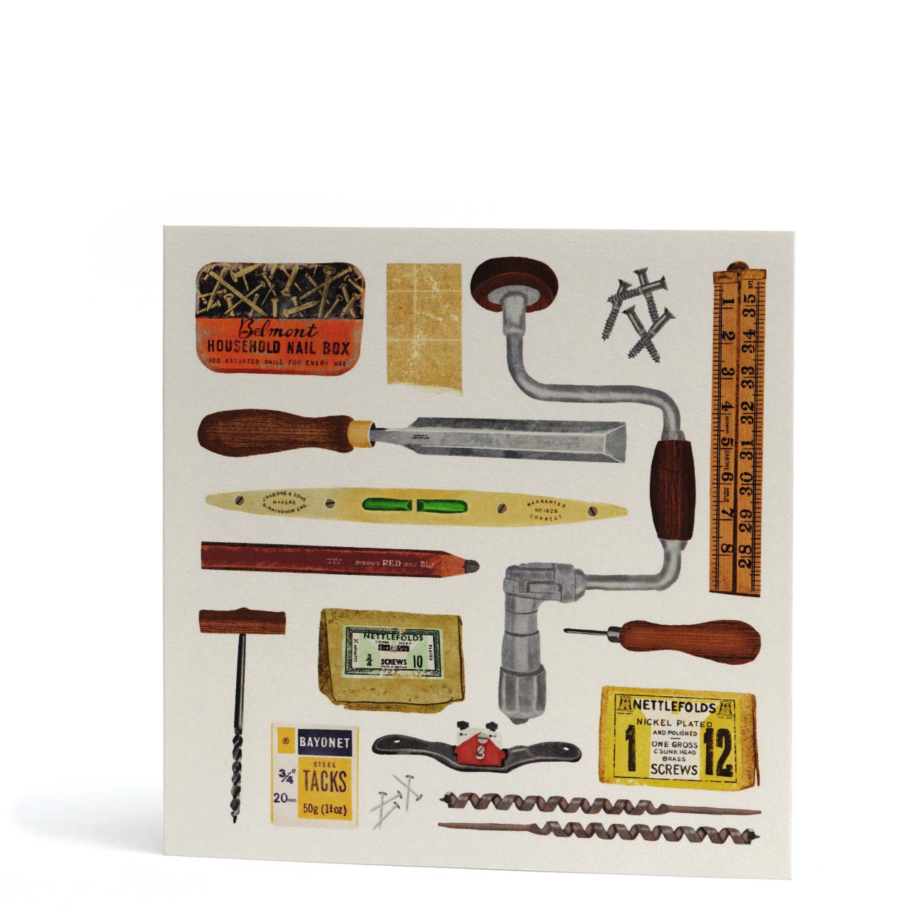 Woodworking Accessories Greeting Card