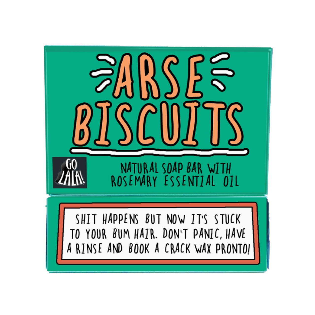 Arse Biscuits Natural Vegan Soap Bar