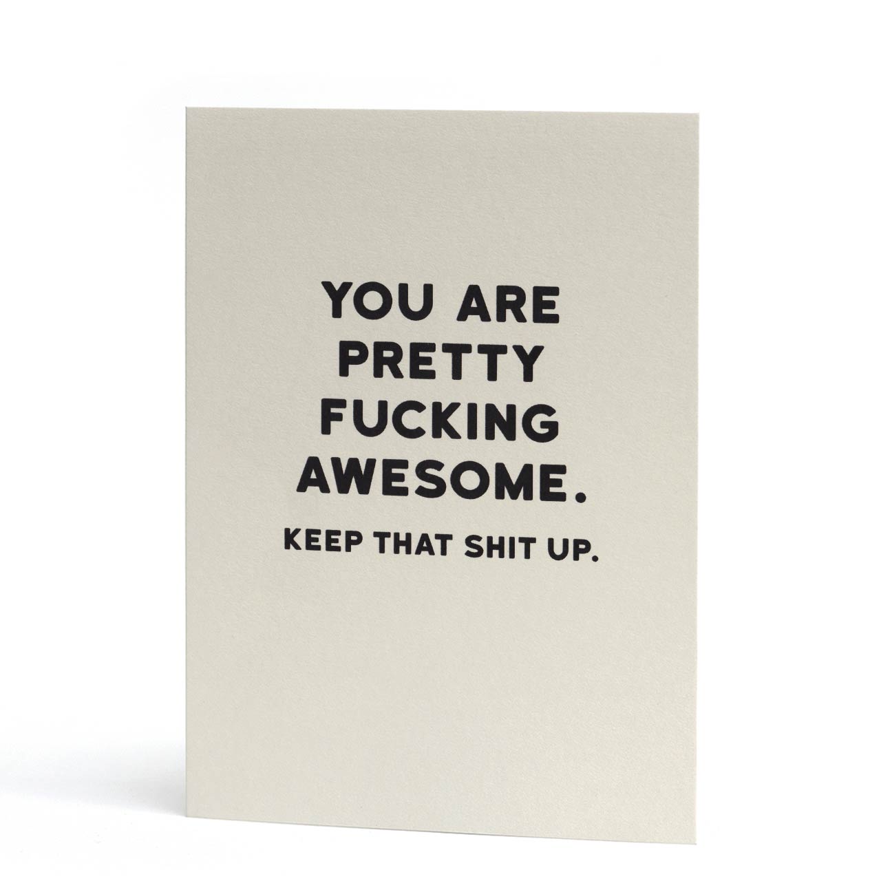 PF Awesome Greeting Card