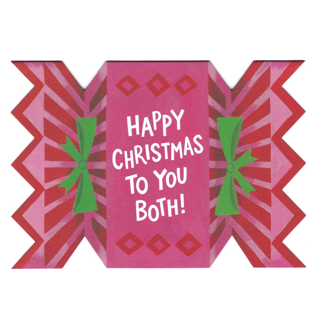 Christmas Cracker Both of You Card