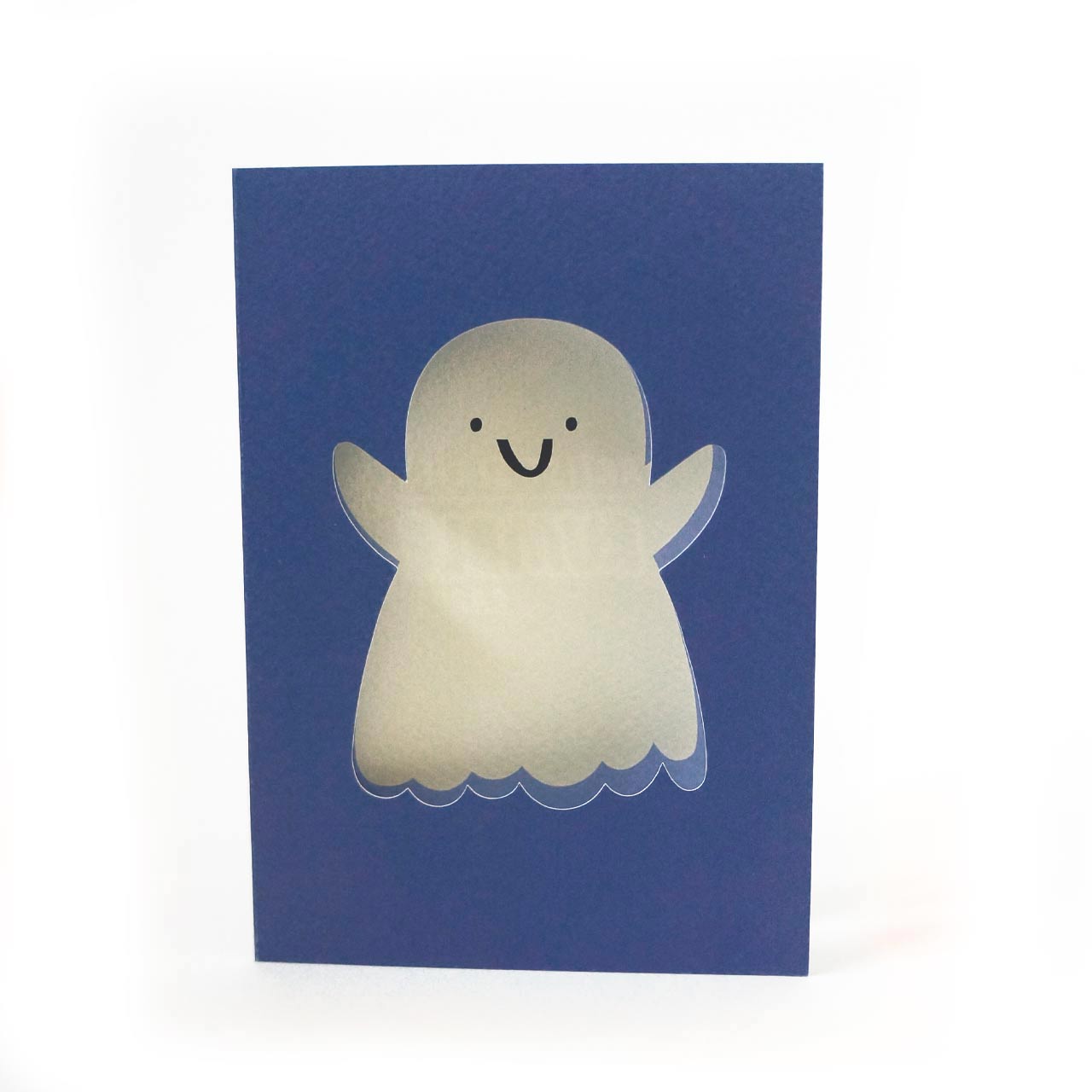 Ghost Die Cut Card