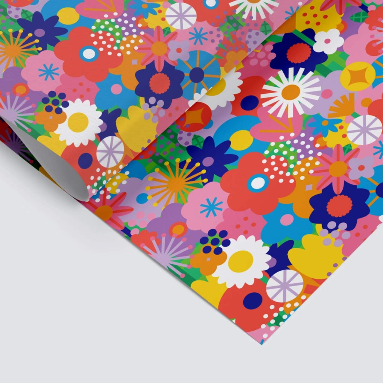 Bloom Gift Wrap - Folded Single Sheet