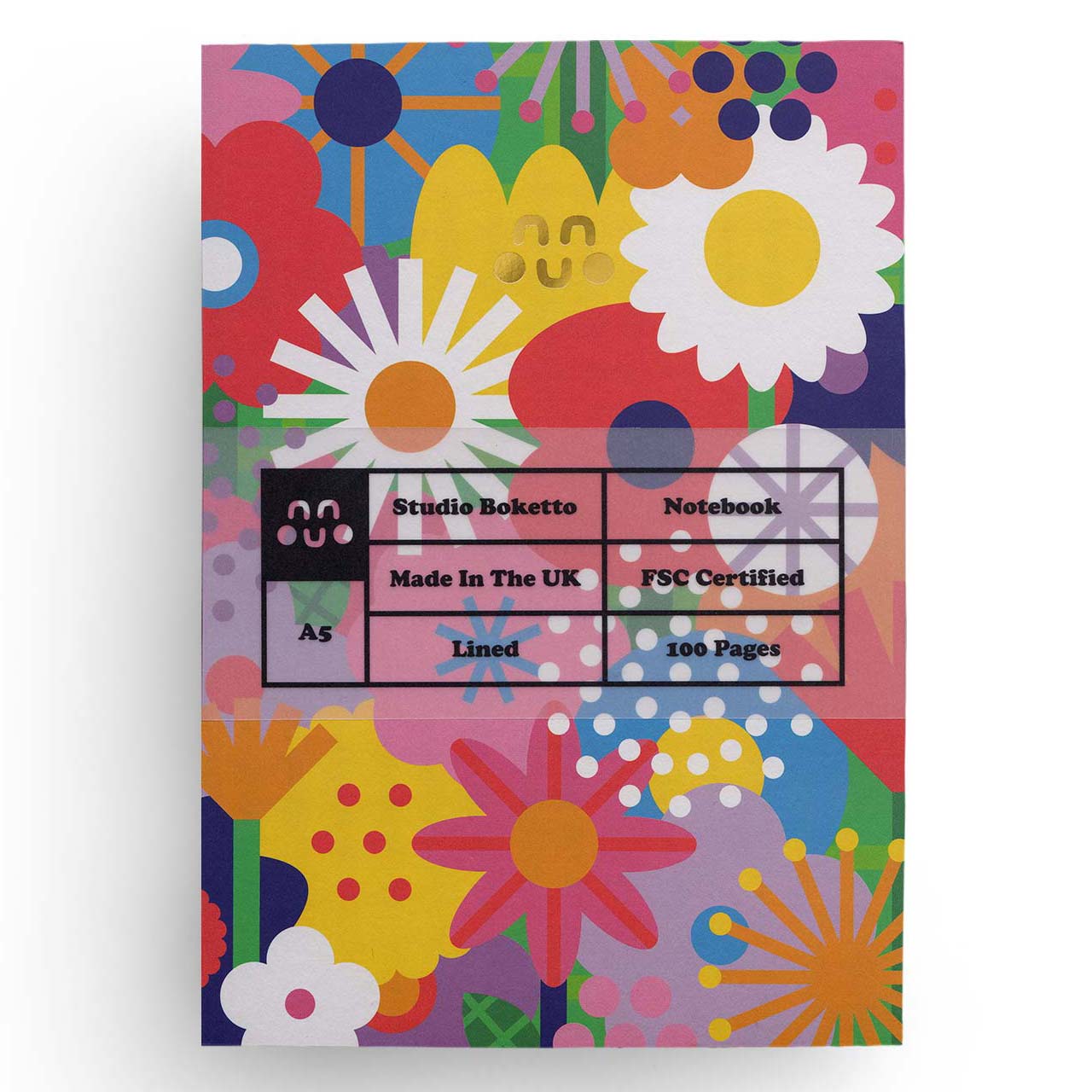 Bloom A5 Lined Notebook