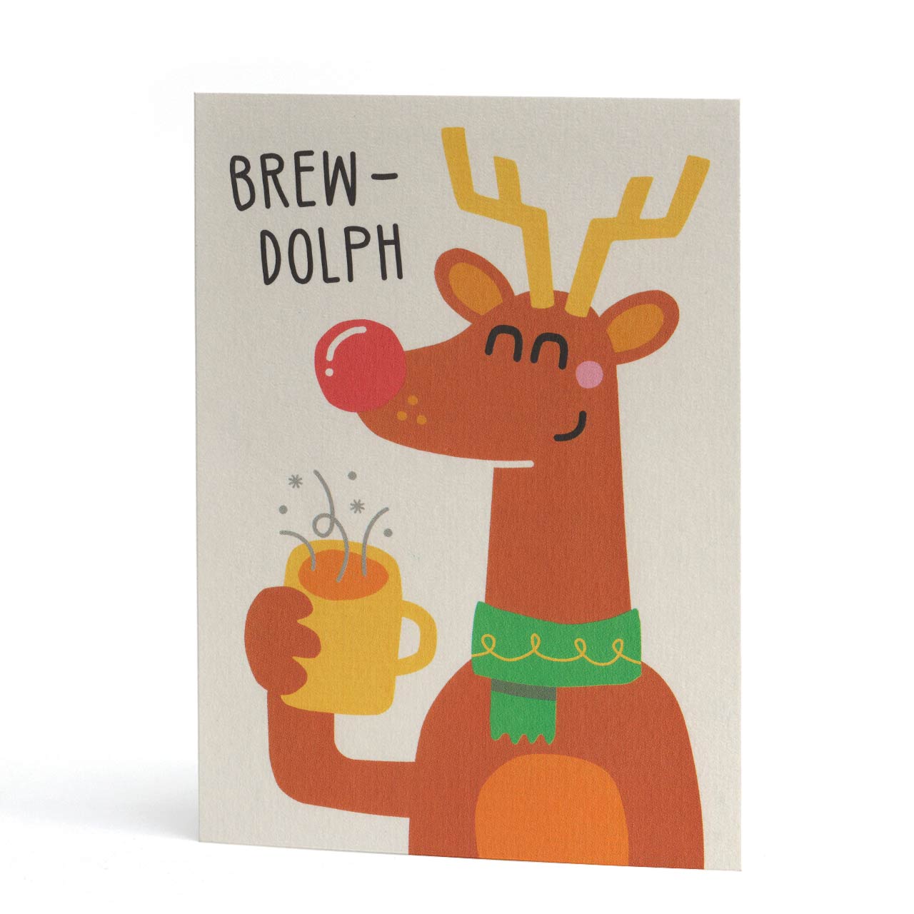 Brew-dolph Christmas Card