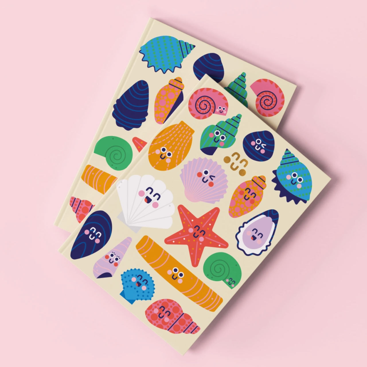 Shells A5 Lined Notebook