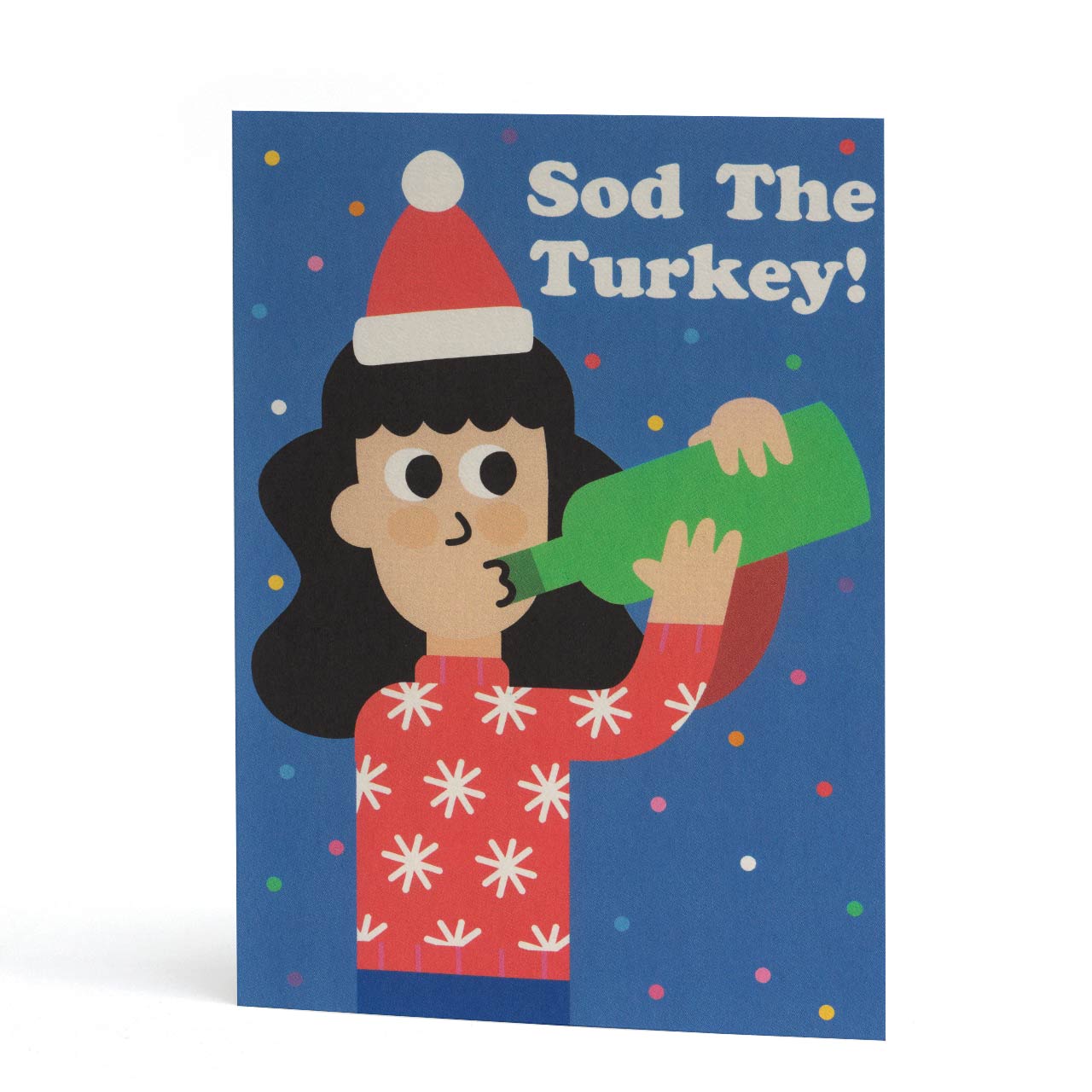 Sod The Turkey Christmas Card