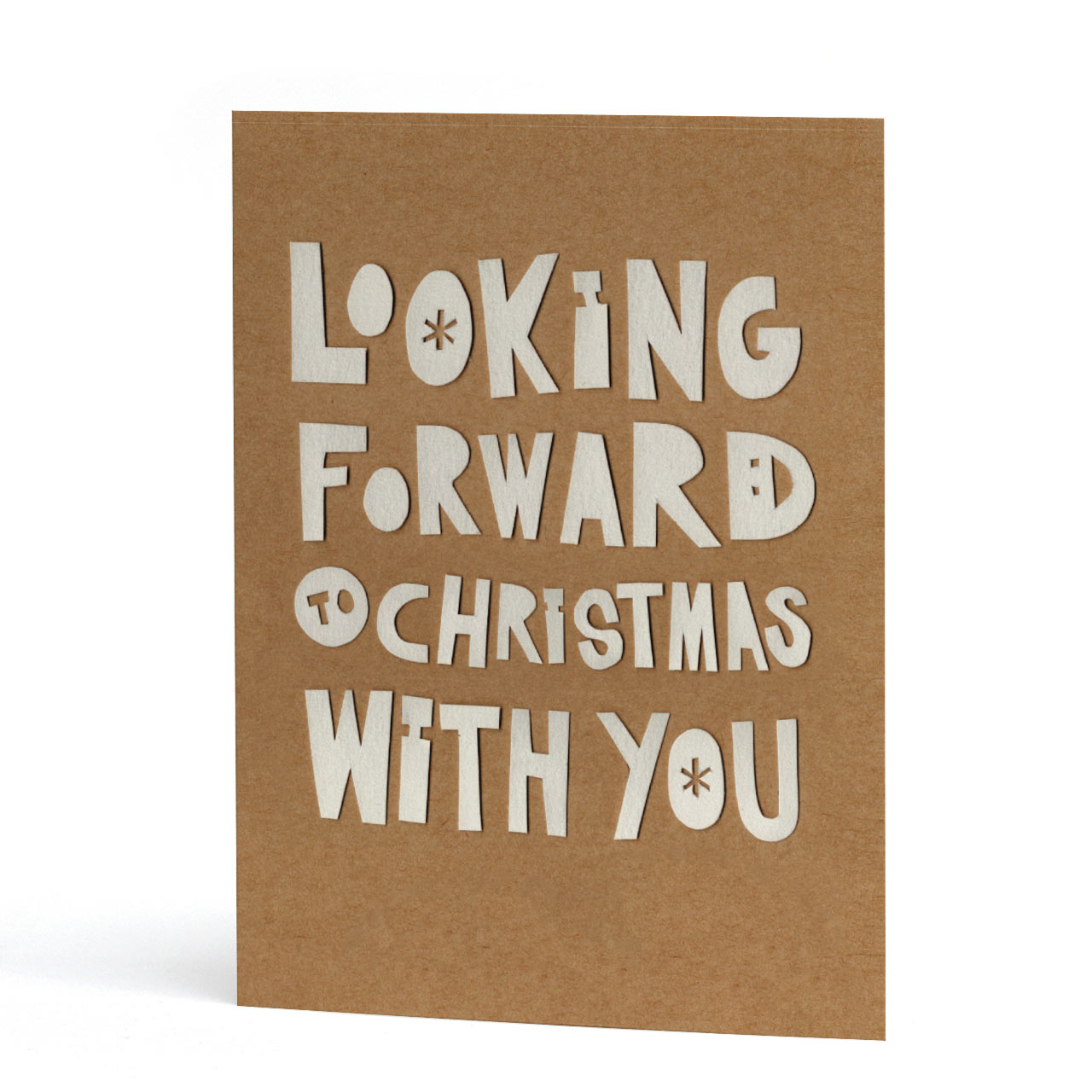 Looking Forward to Christmas With You Card