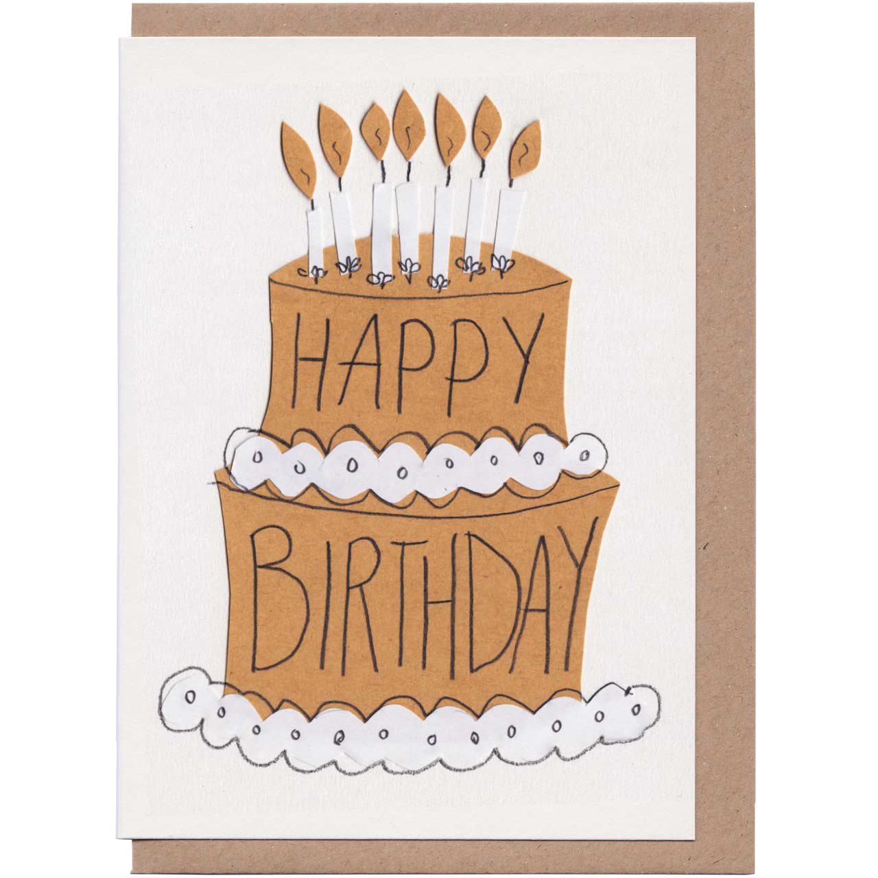 Cut Out Cake Card