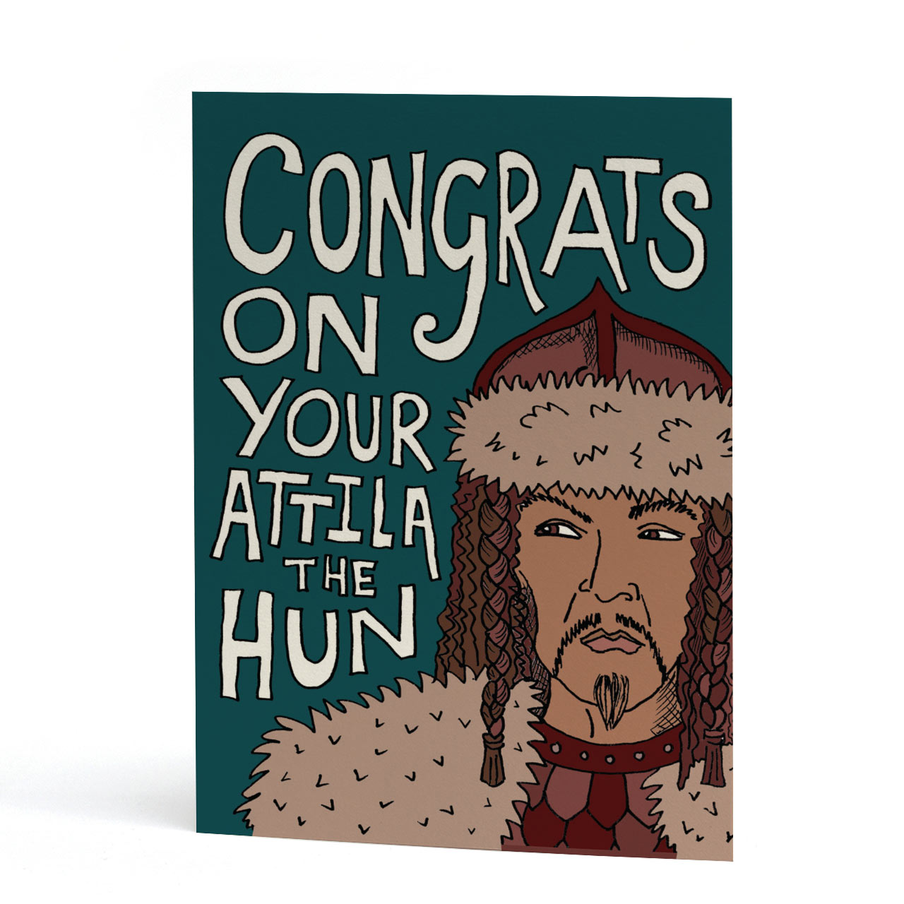 Congrats on Your 2:1 Degree (Attila The Hun) Card