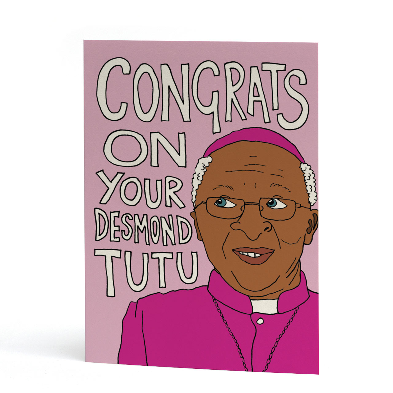 Congrats on Your 2:2 Degree (Desmond Tutu) Card