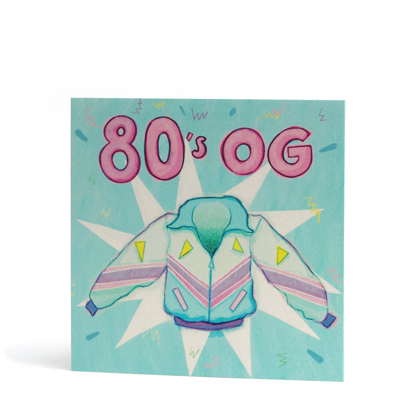 80s OG Shell Suit Birthday Card