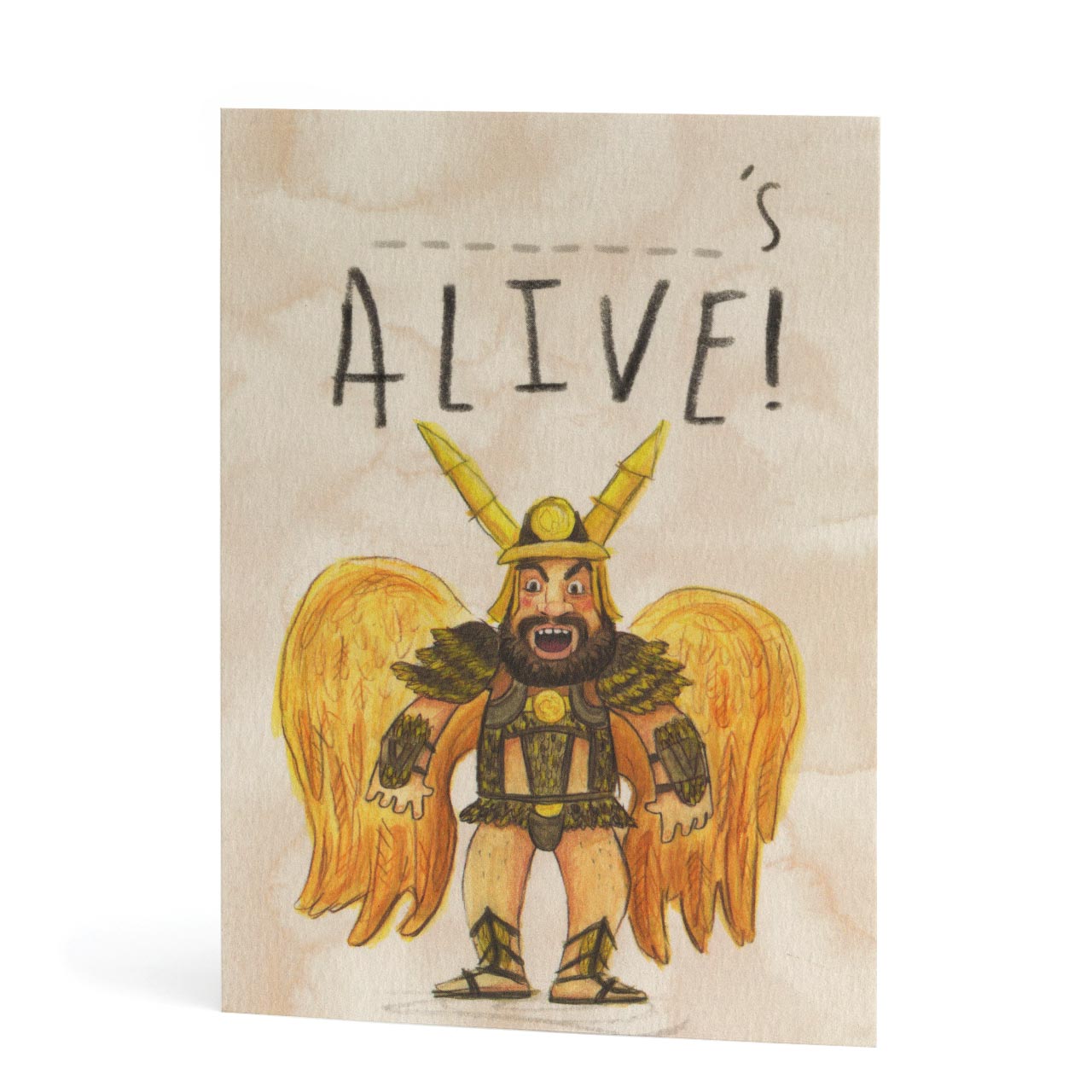 Gordon's Alive Flash Gordon Birthday Card