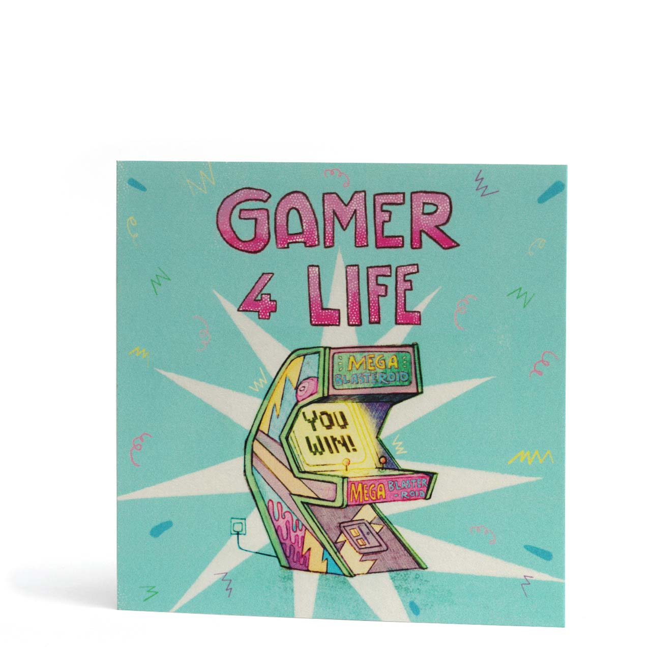 Gamer 4 Life Greeting Card