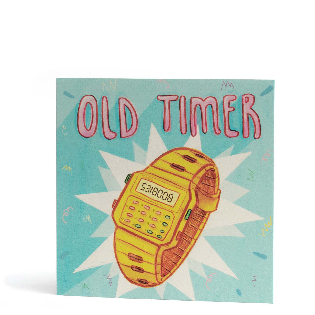 Old Timer Birthday Card