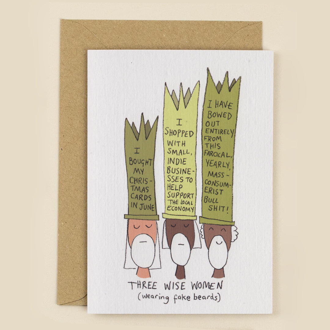 Three Wise Women Christmas Greeting Card SALE