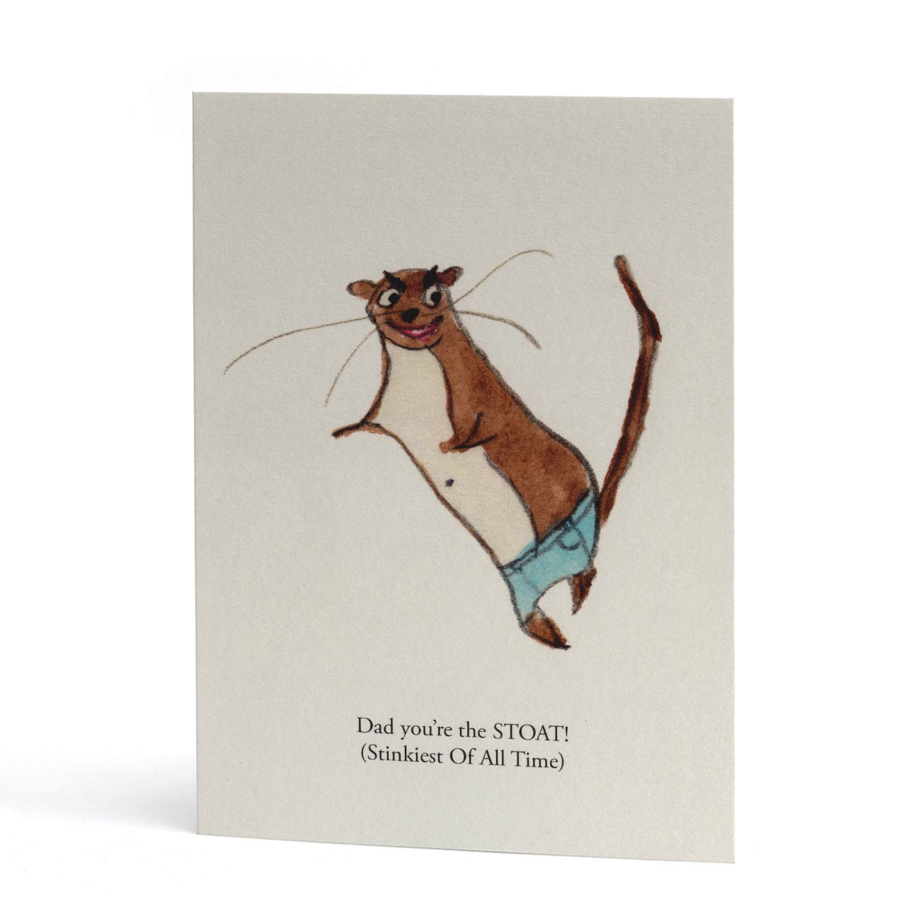 STOAT Dad Card