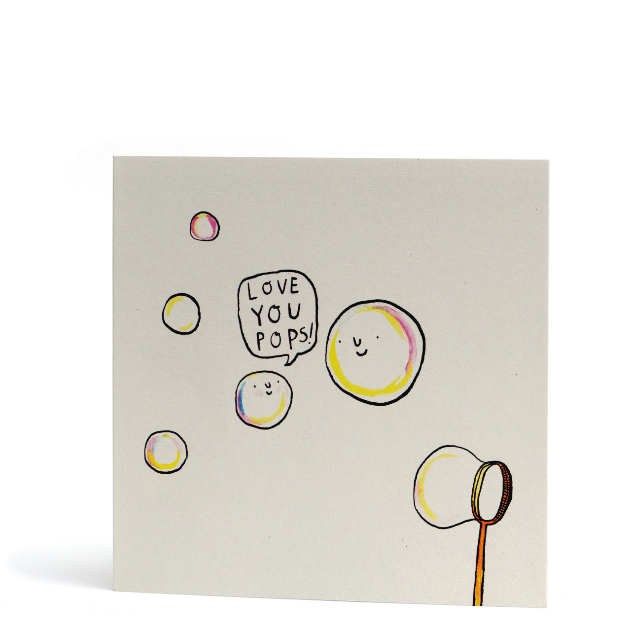 Love You Pops Greeting Card