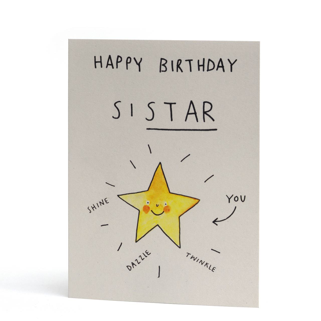 Si-Star Birthday Card