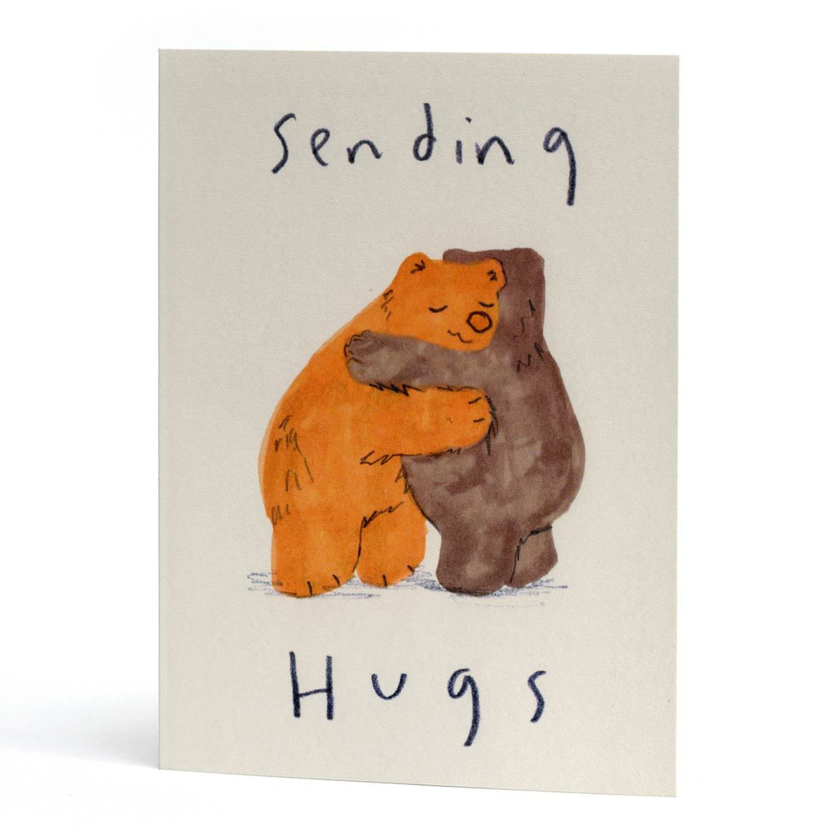 Sending Hugs Greeting Card | Curious Pancake — The Curious Pancake