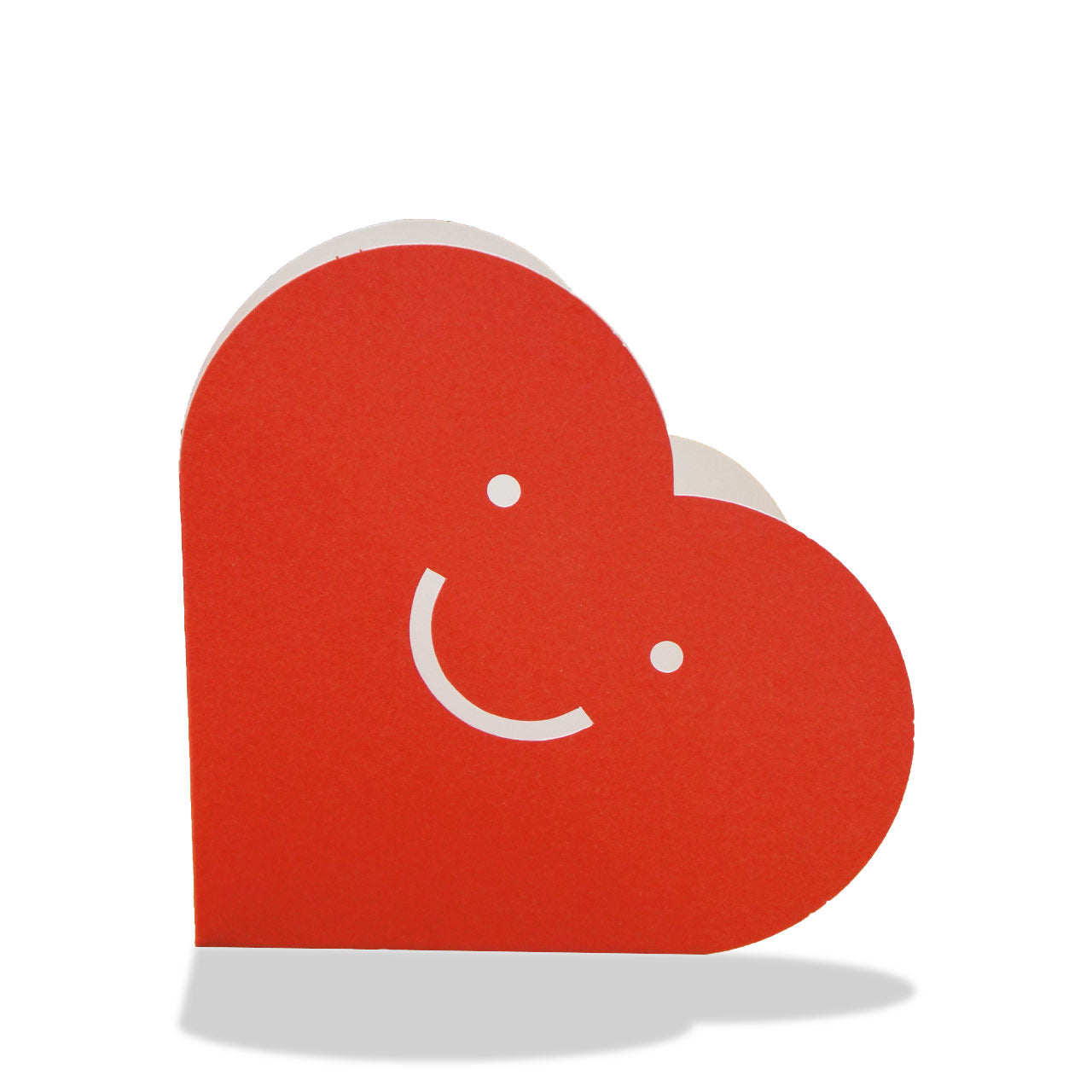 Happy Heart Mini Die Cut Greeting Card