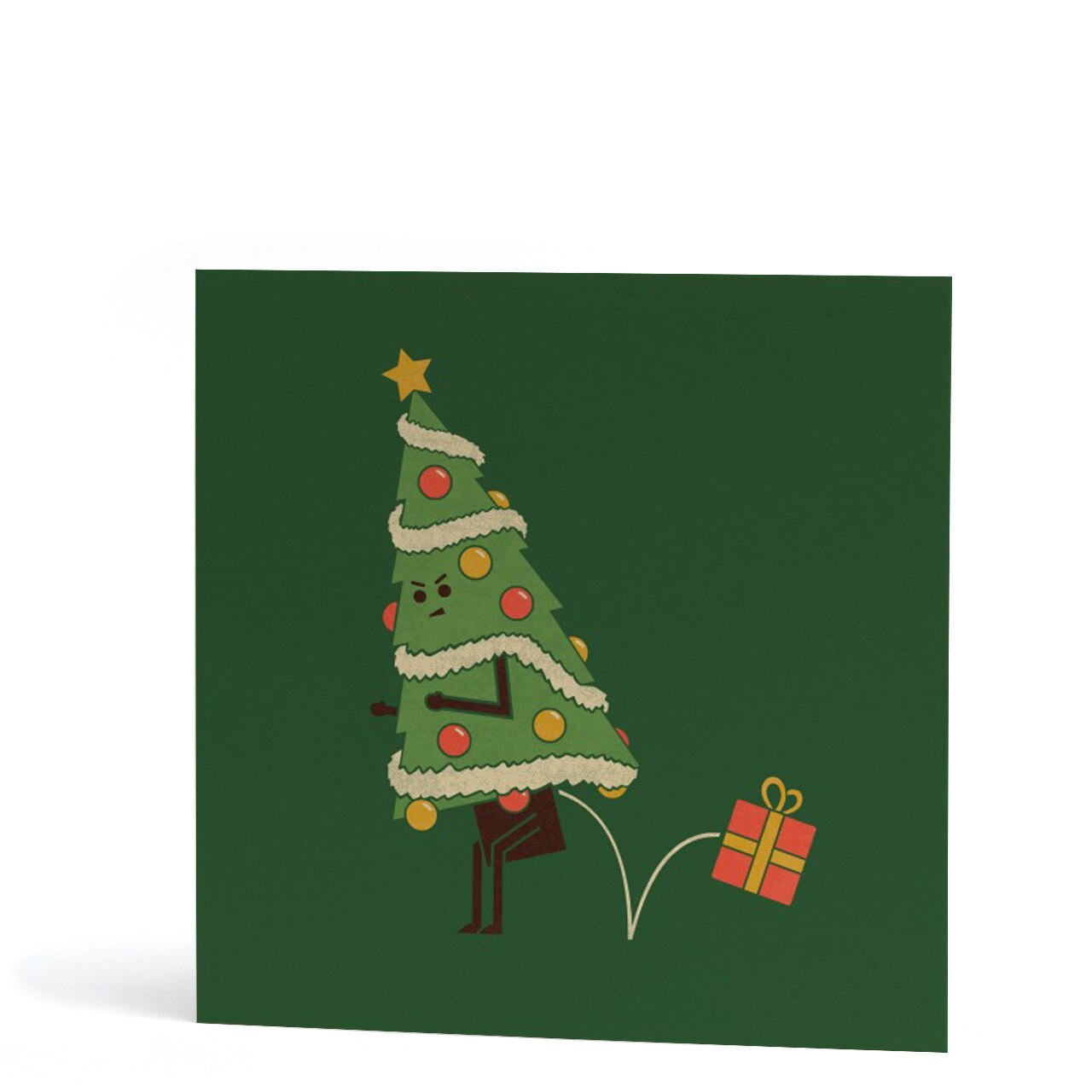 Xmas Present Greeting Card