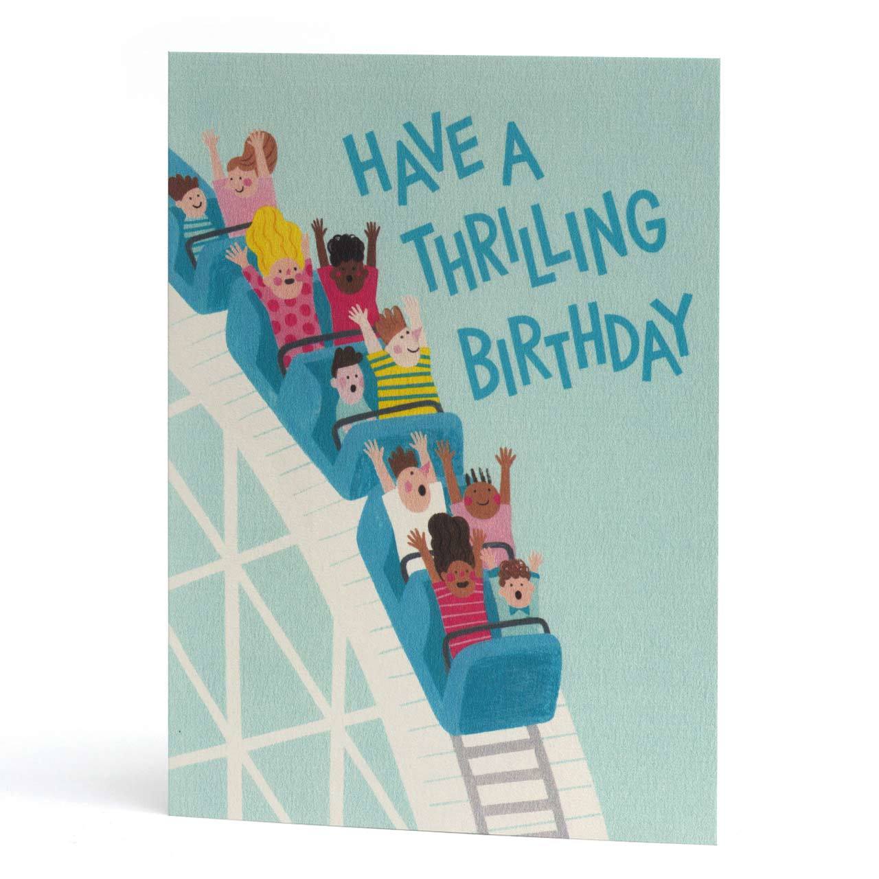 Thrilling Birthday Greeting Card